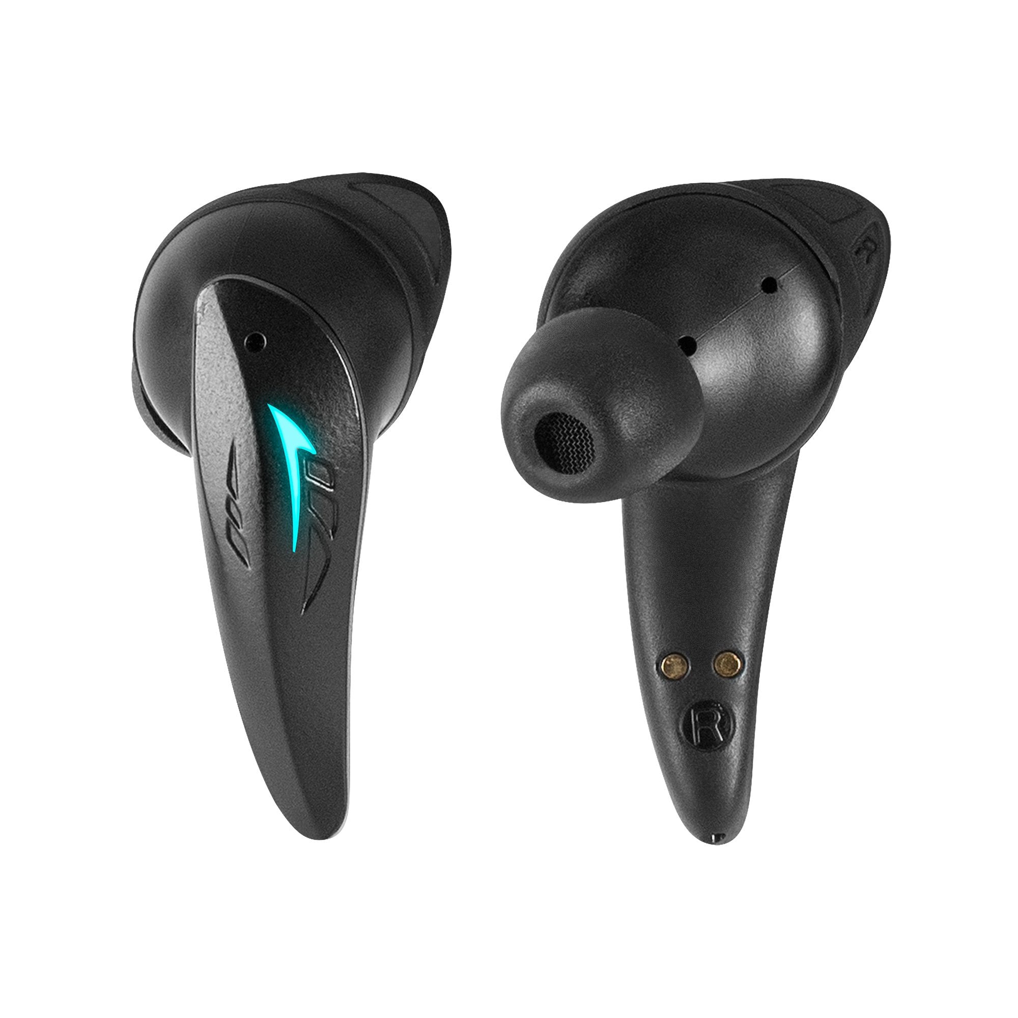 Auriculares Bluetooth Mars Gaming Mhi-Ultra Con Estuche De Carga Autonomía 7-8h Negros