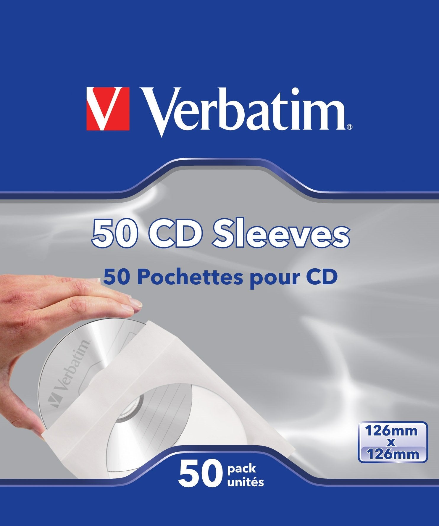 EAN 0023942499923 - Verbatim 49992 funda para discos ópticos 50 discos imagen 1
