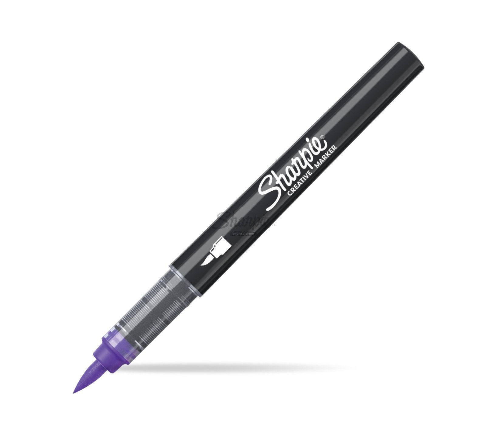 Sharpie Kreativmarker Pinselspitze Acryl Lila