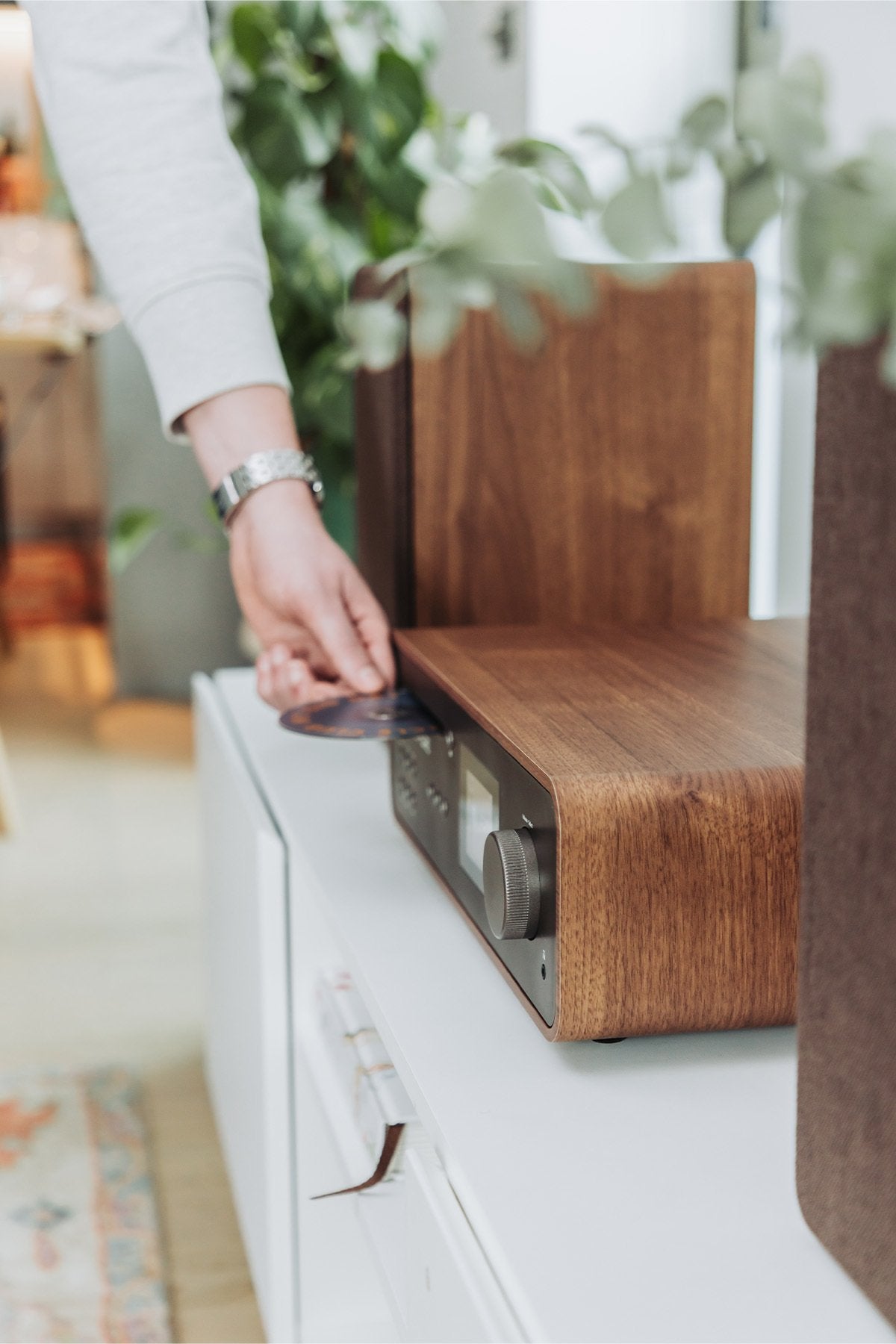 Pure Classic Stereo Coffee Black Walnut Eu Uk