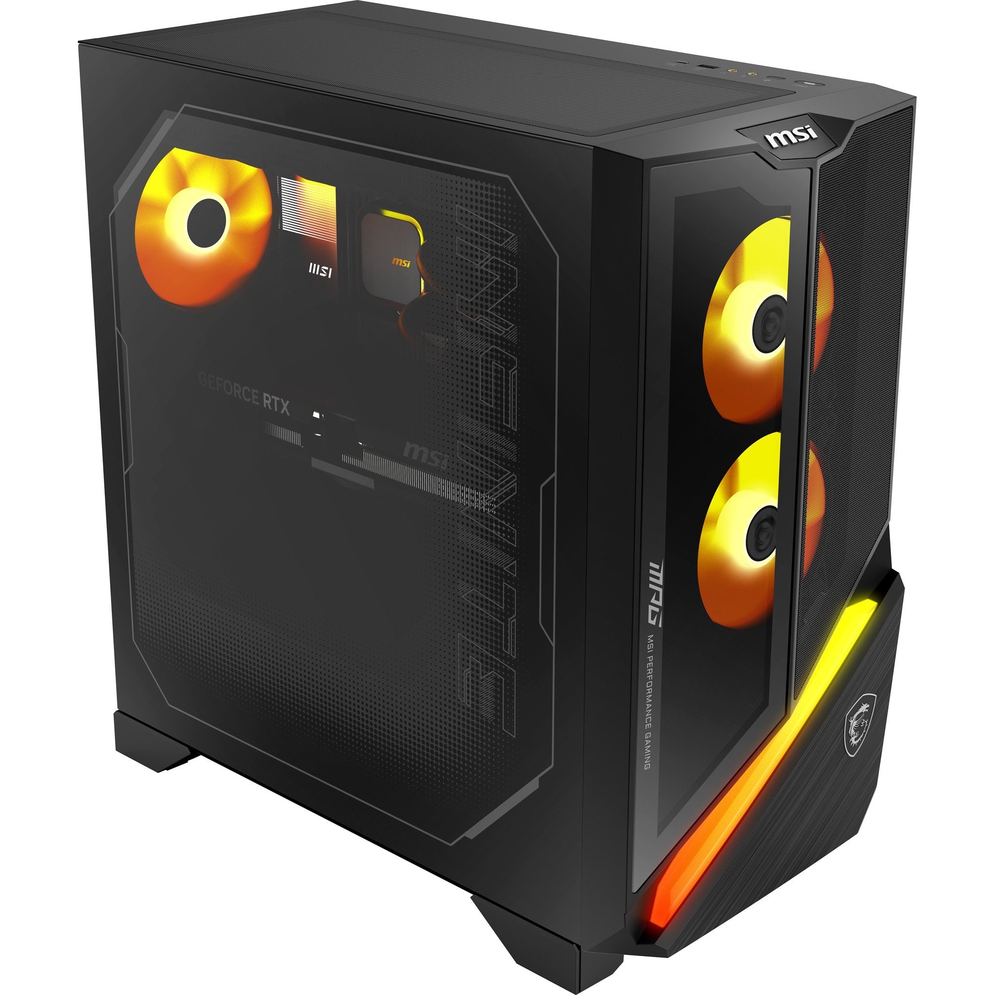 Pc Msi Desktop Amd Ryzent 7 7800x3d 32 Gb Ddr5-Sdram Storage Ssd Ssd 1 Tb Nvidia Geforce Rtx 5070 On Board Graphics Amd Radeon Graphics Wi-Fi Yes Bluetooth Yes Windows 11 Home Mpginfz3x3d7nvrr7-875eu