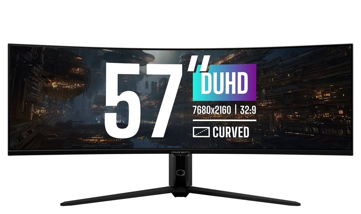 EAN 4719512152300 - Cooler Master Gaming GP57ZS pantalla para PC 144,8 cm (57") 7680 x 2160 Pixeles Dual UHD LCD Negro imagen 1