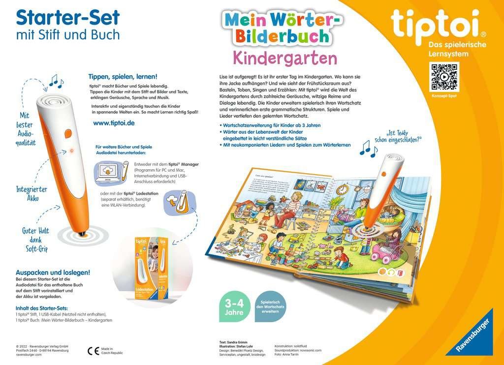 EAN 4005556001132 - tiptoi 00113 Kindergarten Juego de mesa Aprendizaje imagen 2