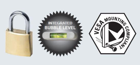 Vivolink Vlmw4065t Montaje Para Projector Pared Negro