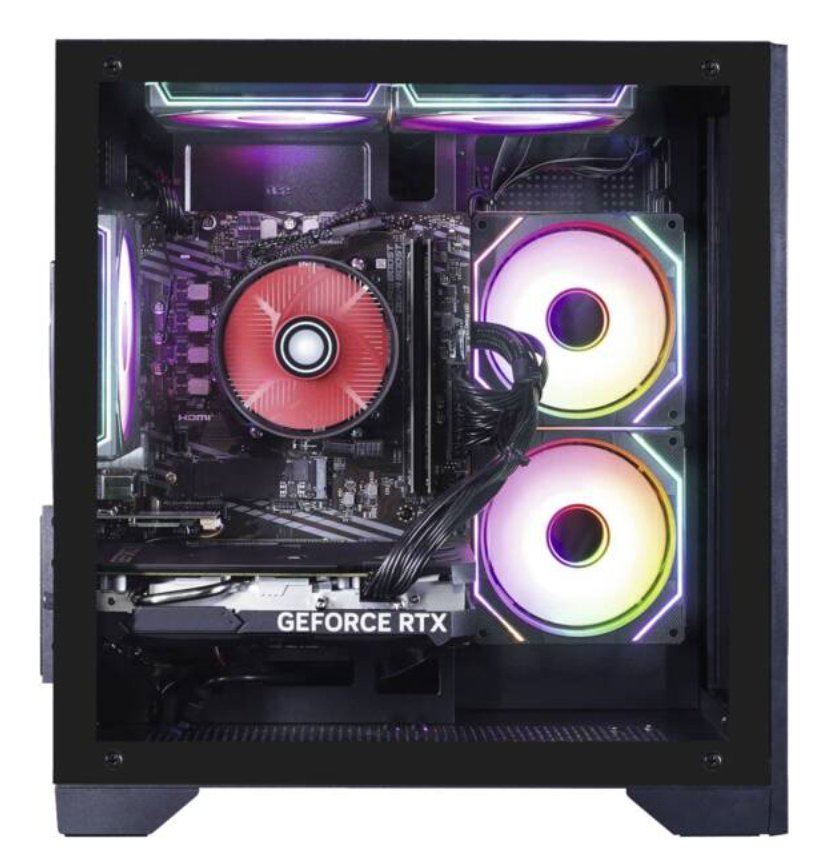 Pc  Gaming Hyrican Gamemax Infinity Mini Bk 7796 Ryz7 5700x 16gb 1tbssd Rtx5060ti W11 Home