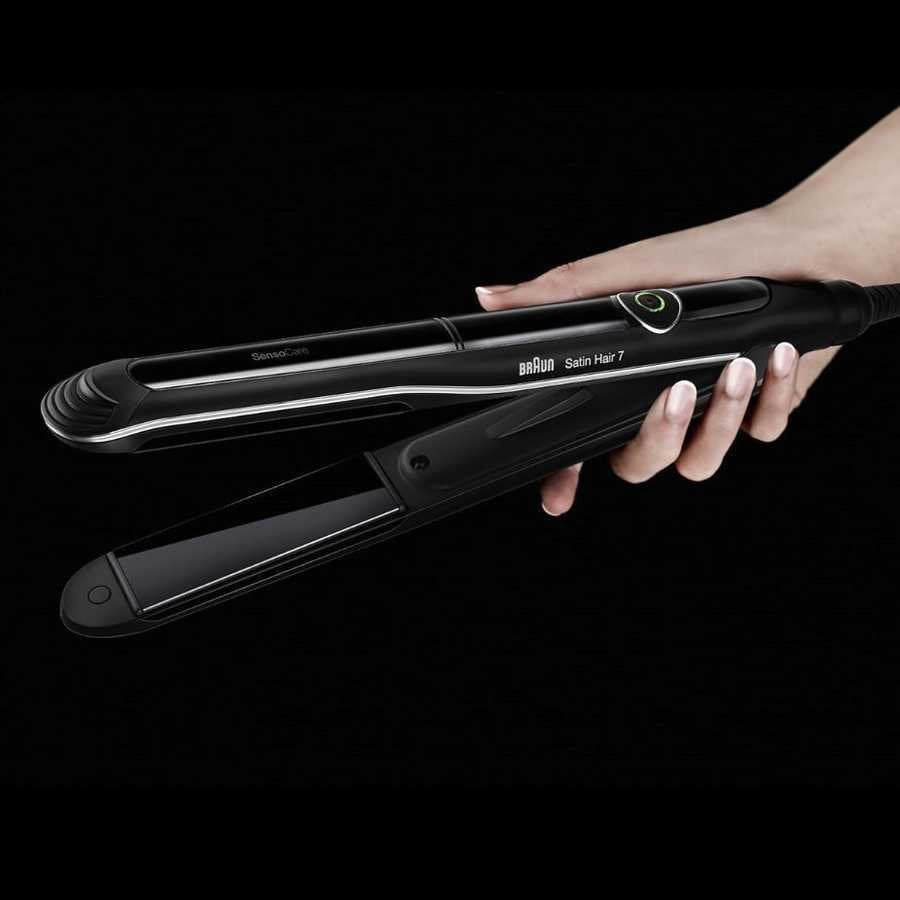 Plancha Para El Pelo Braun Brst780e Negra
