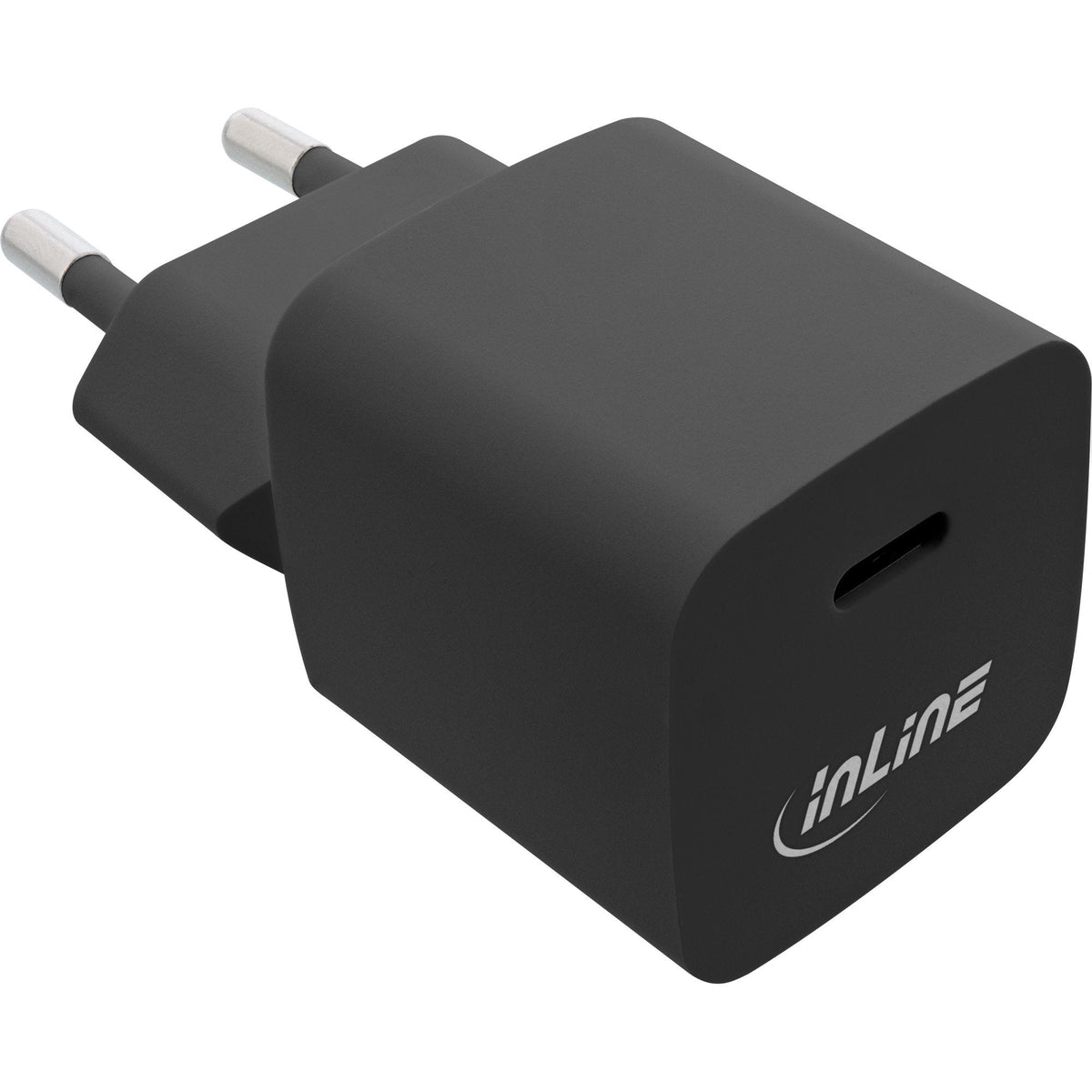 Cargador Usb En Línea Usb-C Único, Entrega De Energía, Pps, 33w, Negro