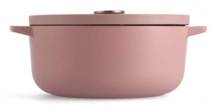 Kitchenaid Bräter Mit Deckel Gusseisen 26cm, Rosa
