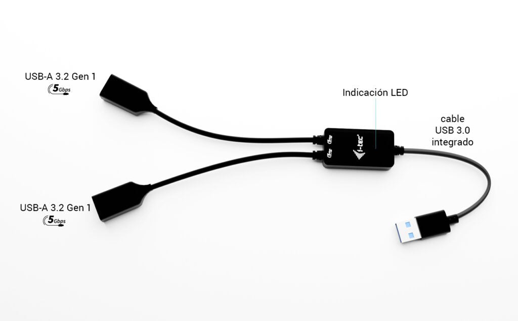 I-Tec Usb-A Cable Hub 2 Port 2x Usb-A 3.2 Gen 1