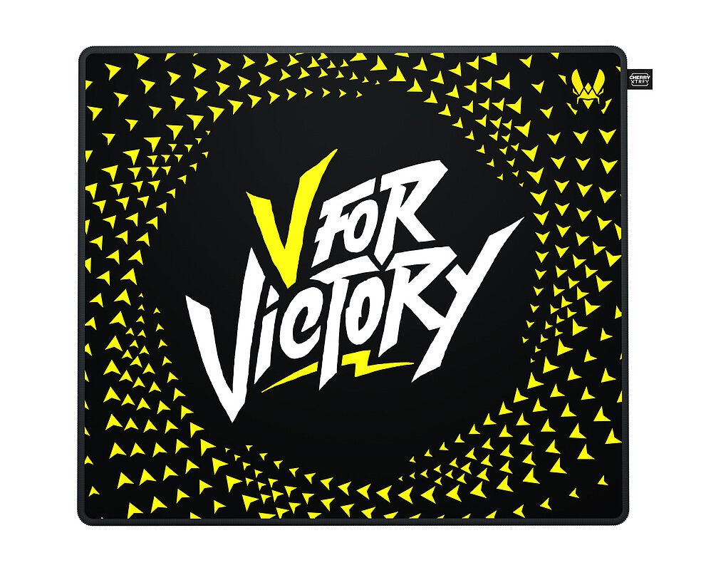 EAN 4025112117015 - CHERRY XTRFY GP5 Vitality Black Alfombrilla de ratón para juegos Negro, Blanco, Amarillo imagen 1