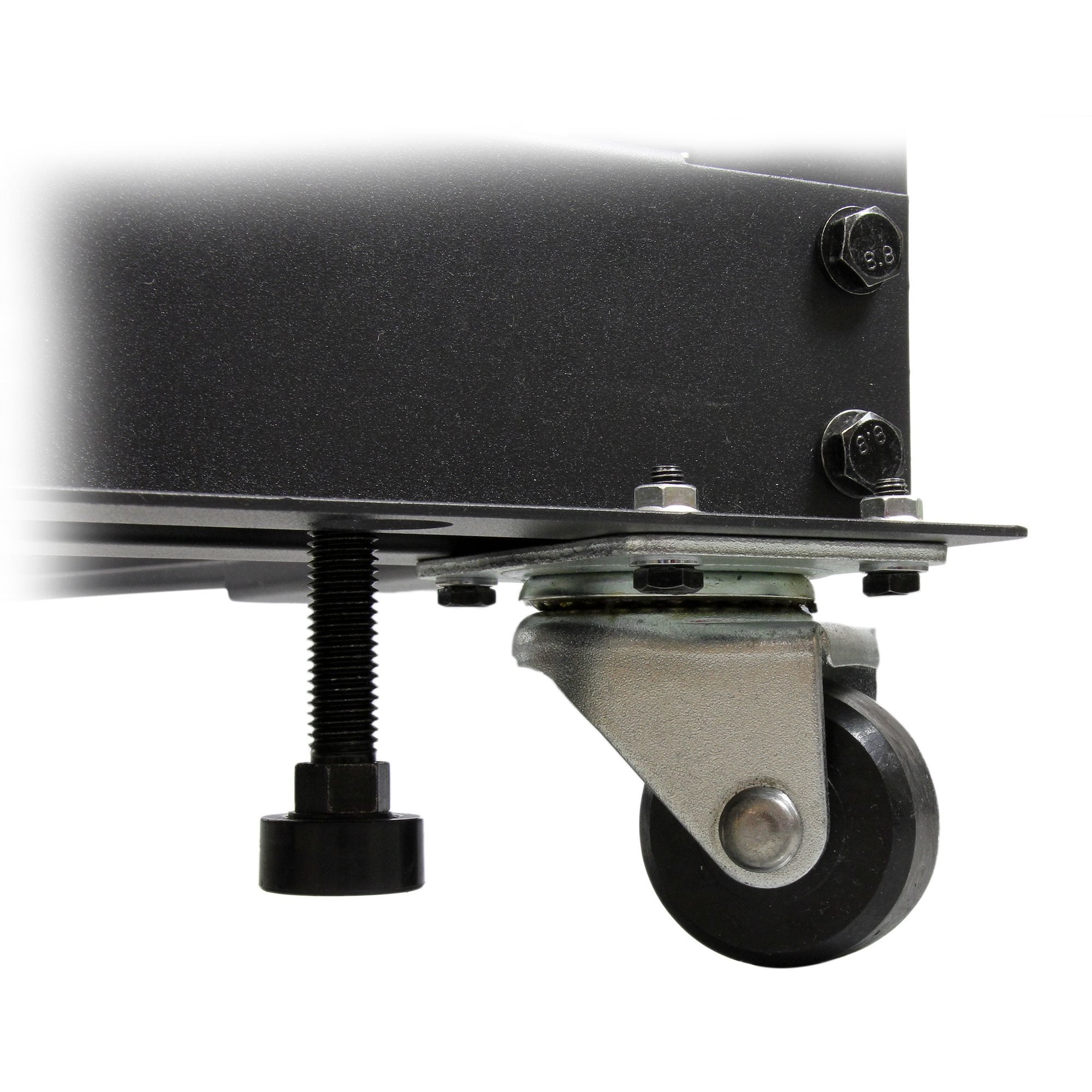 EAN 0065030886833 - StarTech.com 4POSTRACK18U armario rack Rack o bastidor independiente Negro imagen 2