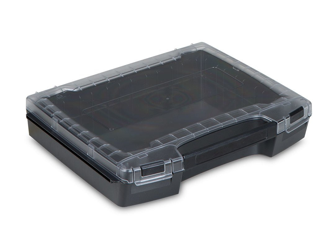Maletín Para Piezas Pequeñas I-Boxx 72 Negro Transparentee