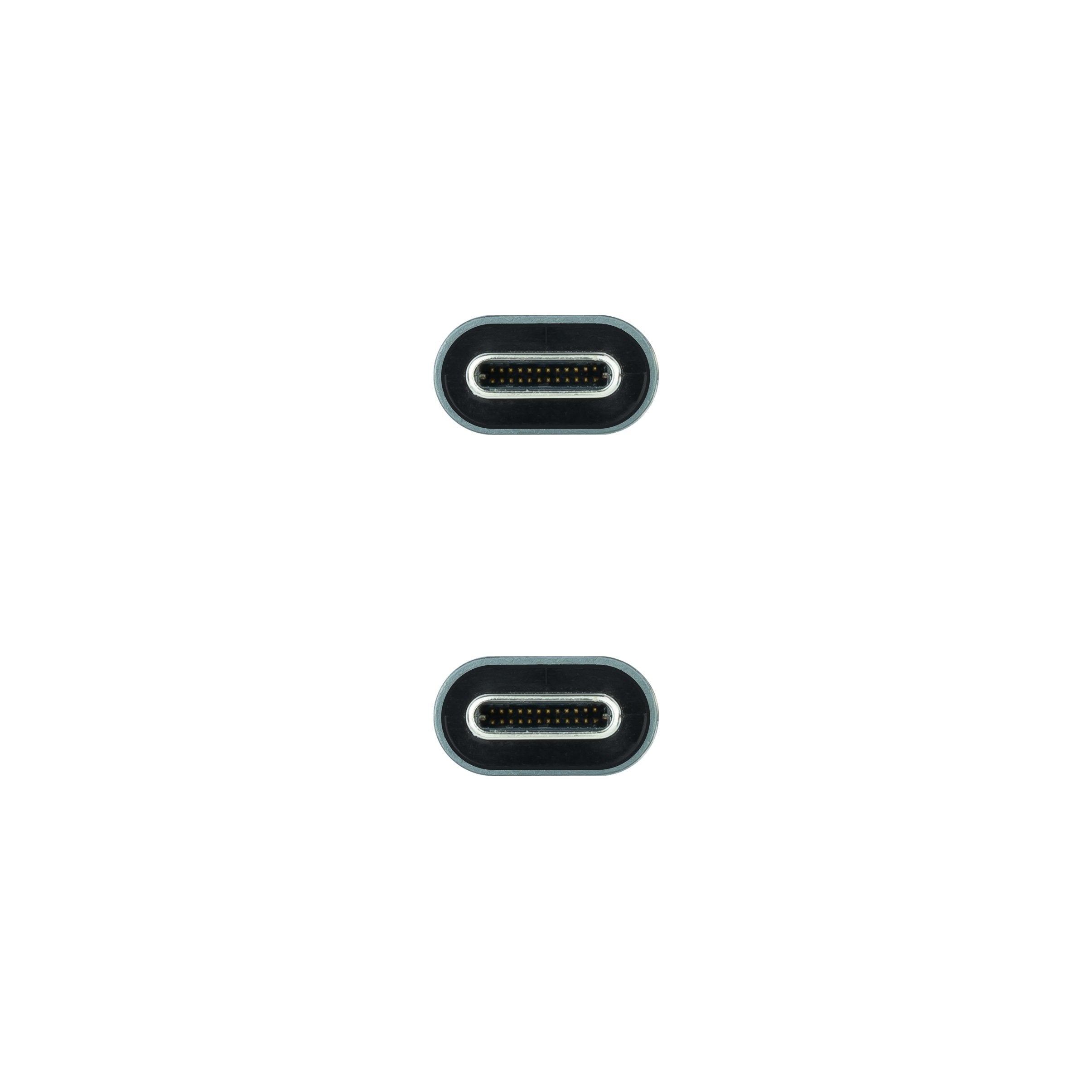 EAN 8433281012660 - Nanocable 10.01.4300 cable USB USB4 Gen 2x2 0,5 m USB C Negro imagen 3