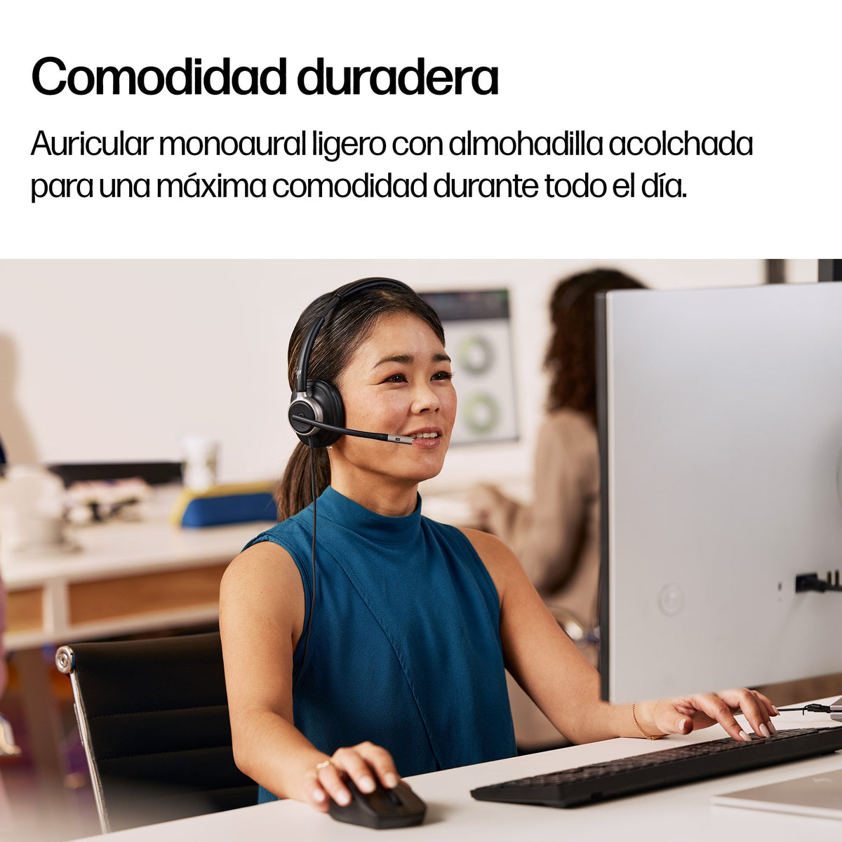 EAN 0199764365613 - HP Poly Mission 815 Monaural USB Wired Headset (Bulk) Alámbrico Diadema Llamadas/Música Negro imagen 9
