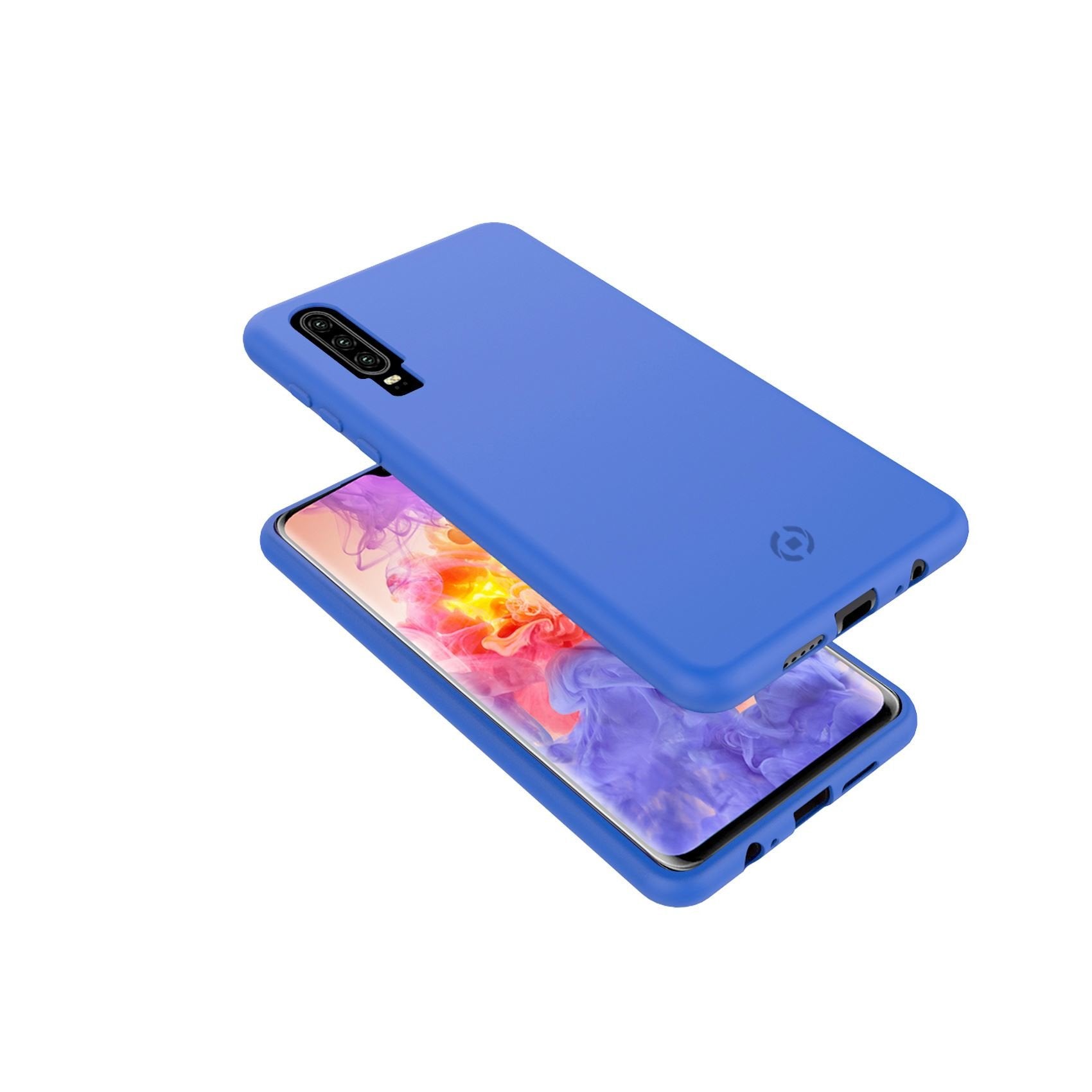Case Celly Huawei P30 Cover Shock Blue Shock848bl