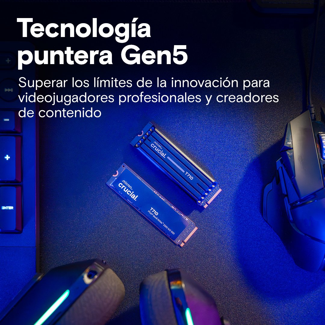 EAN 0649528945907 - Crucial T710 1 TB M.2 PCI Express 5.0 NVMe imagen 4