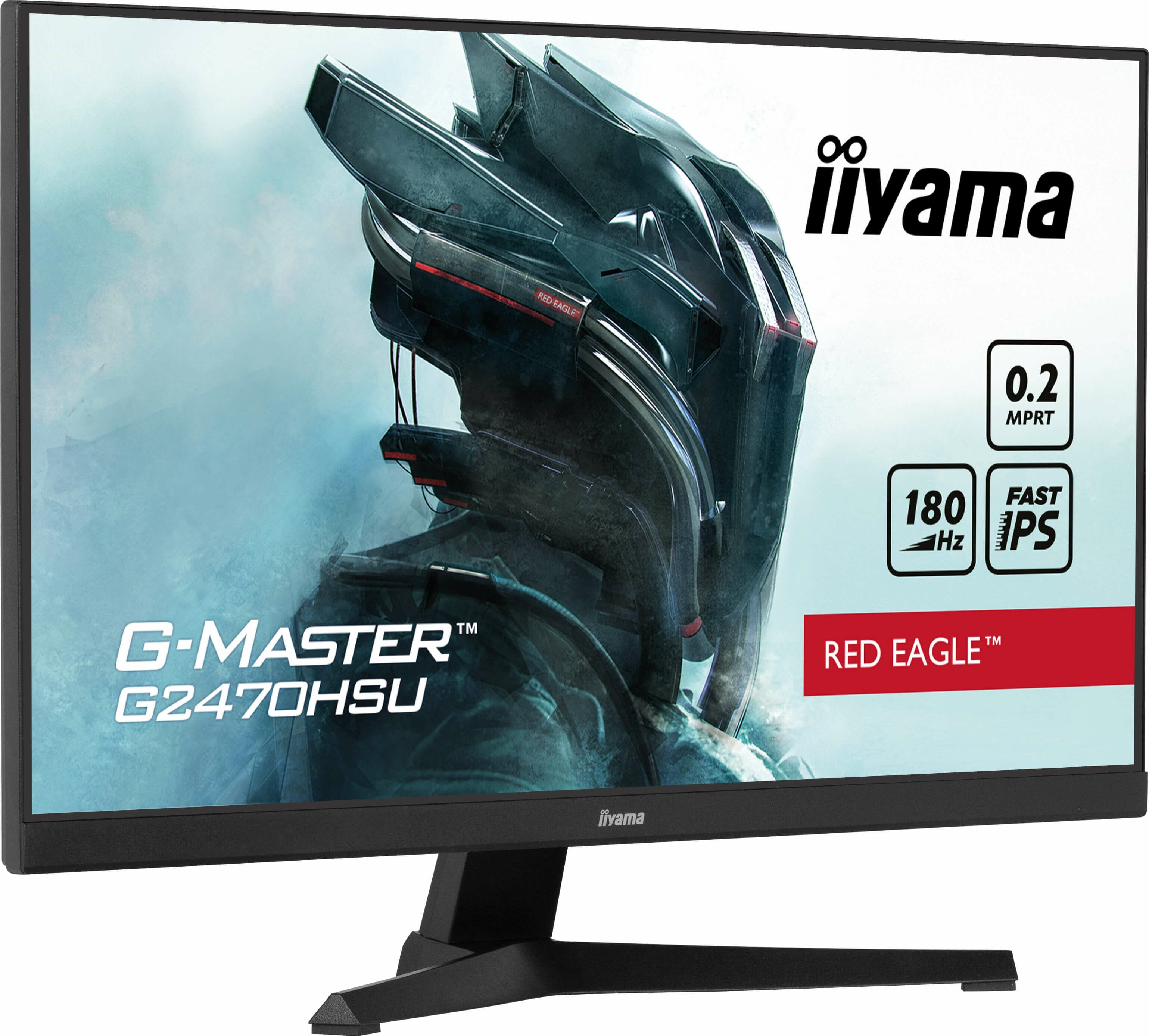 Monitor Iiyama 60.5cm 24" G2470hsu-B6 16:9 Hdmi+Dp+Usb Ips Bl.