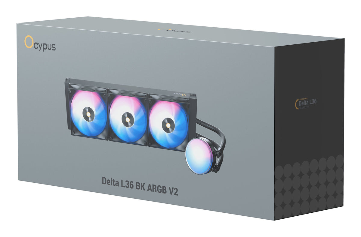 Ocypus Delta L36 Argb V2 (Negro) Delta-L36-Bk3aawnn02x-Gl