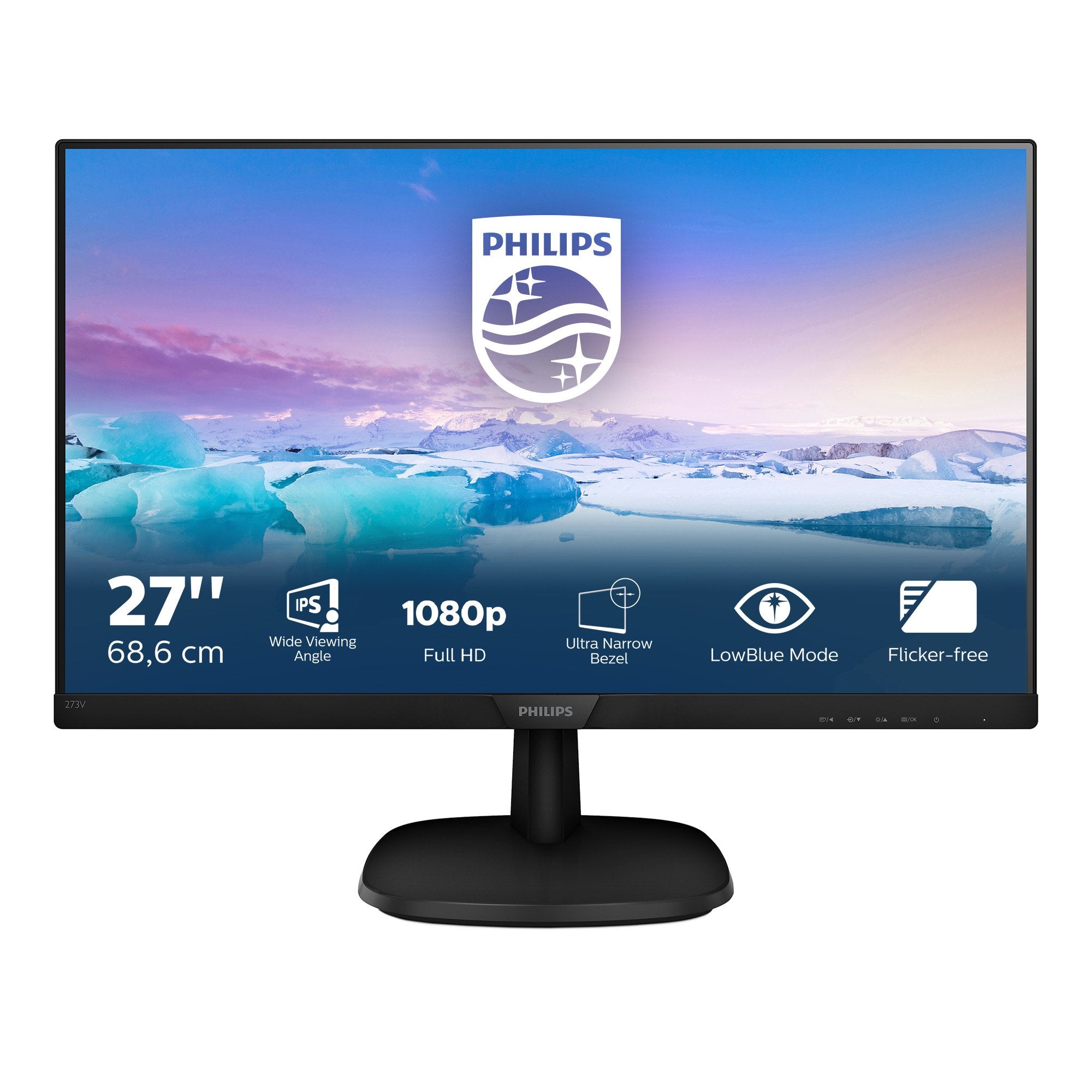 EAN 8712581742911 - Philips V Line 273V7QDSB/00 LED display 68,6 cm (27") 1920 x 1080 Pixeles Negro imagen 2
