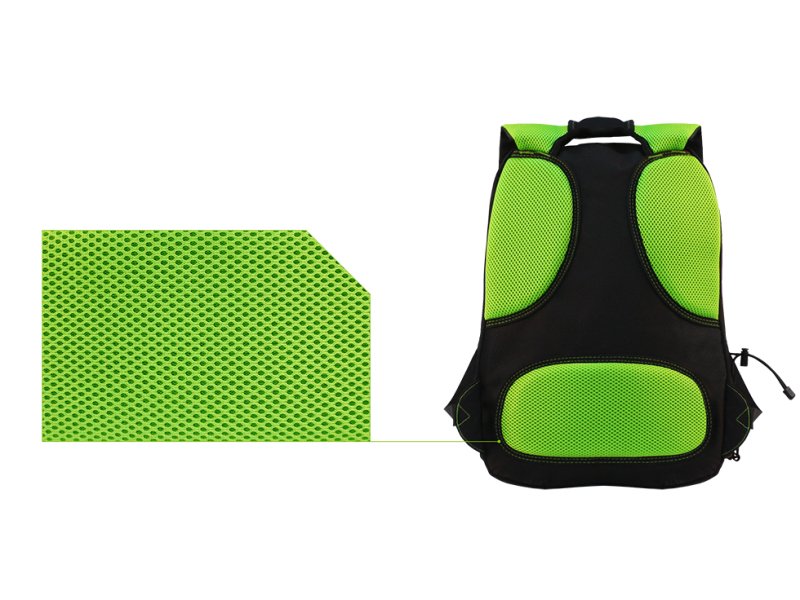 Keep Out Mochila Gaming Bk7 Negro Y Verde 15,6\1