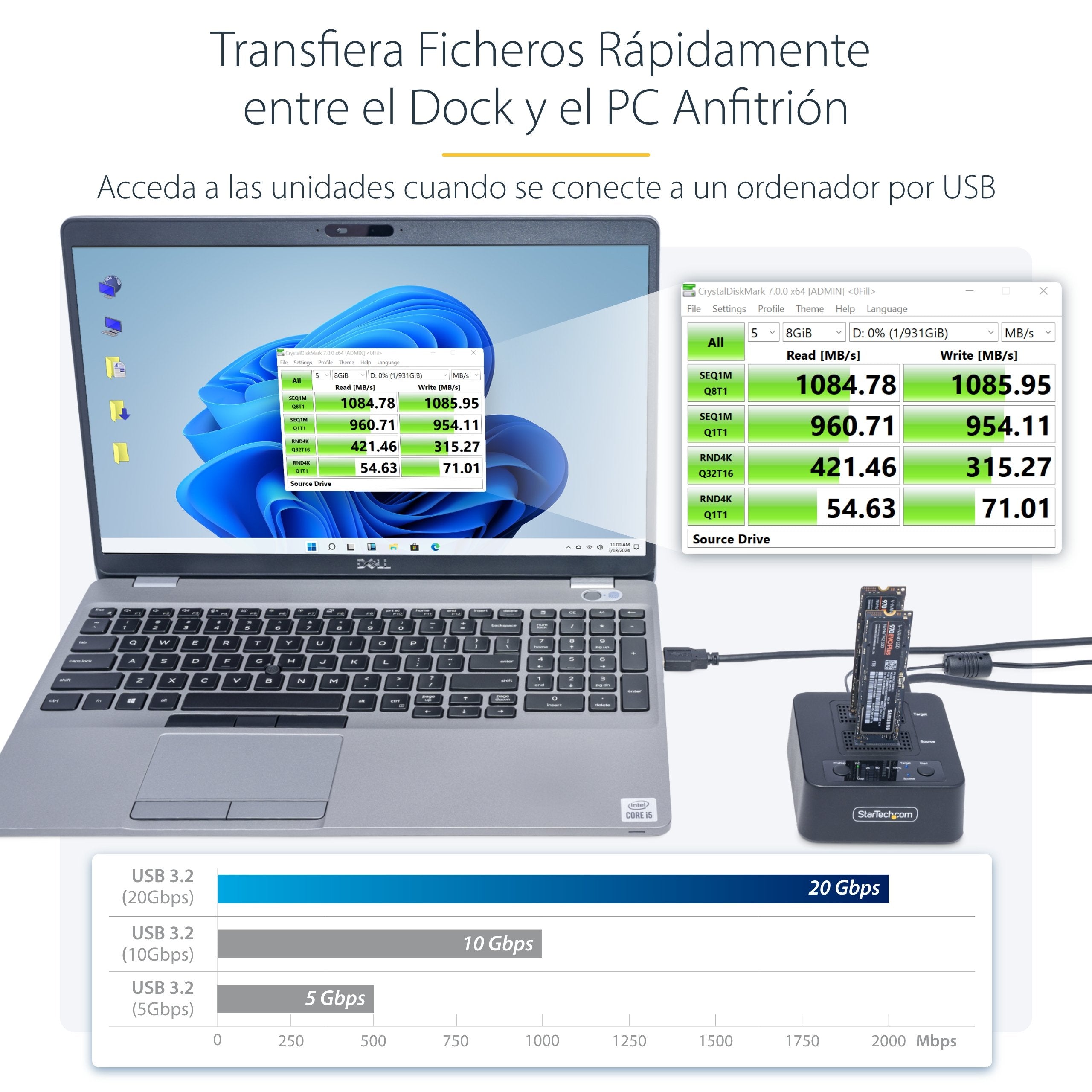 EAN 0065030898003 - StarTech.com M2-HDD-DUPLICATOR-N1 duplicador de datos y soporte Duplicador de HDD/ SSD (discos duros/unid imagen 12