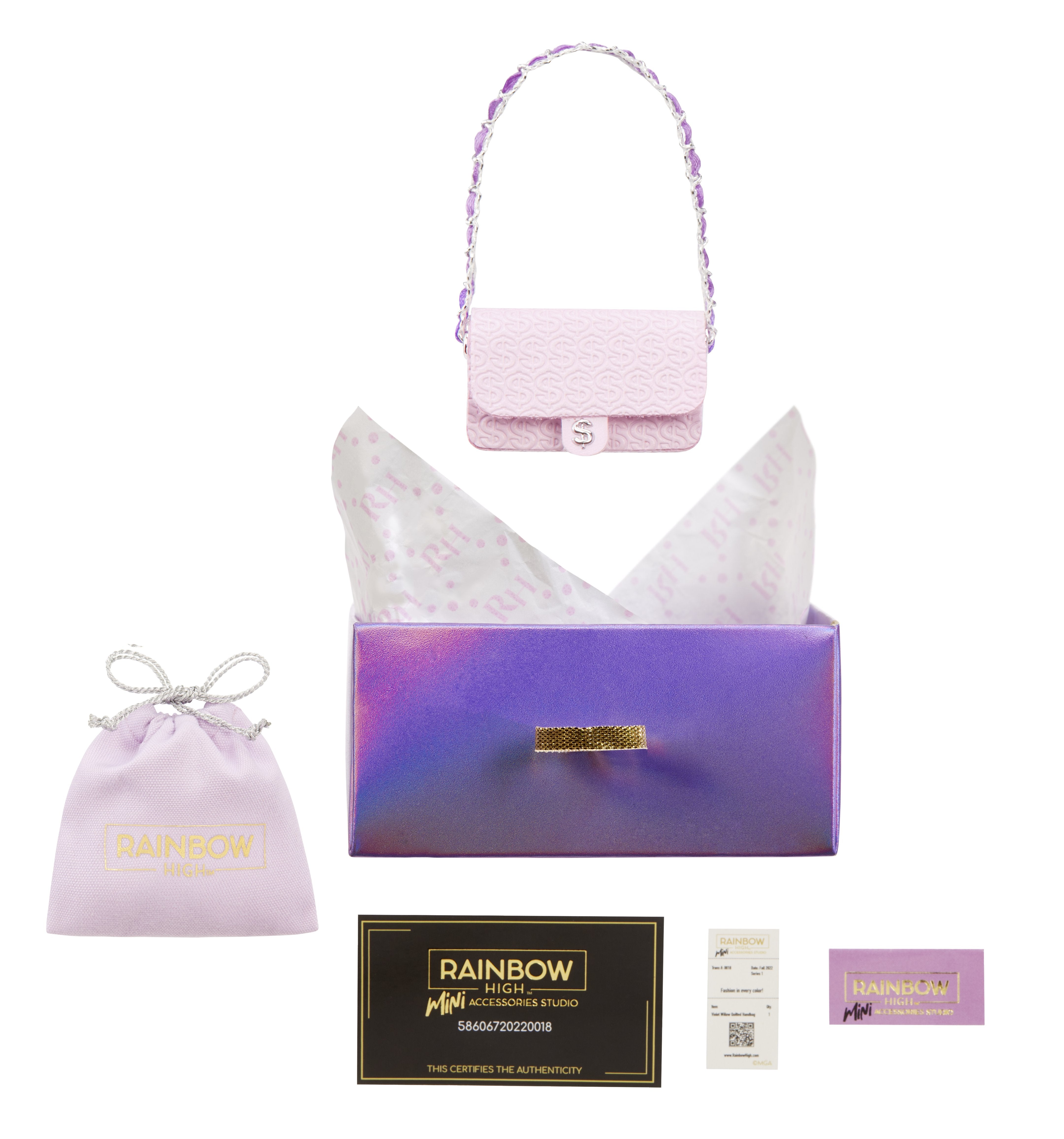 EAN 0035051586067 - Rainbow High Accessories Studio Series 1, H Assortment in PDQ Bolso de muñecas imagen 15