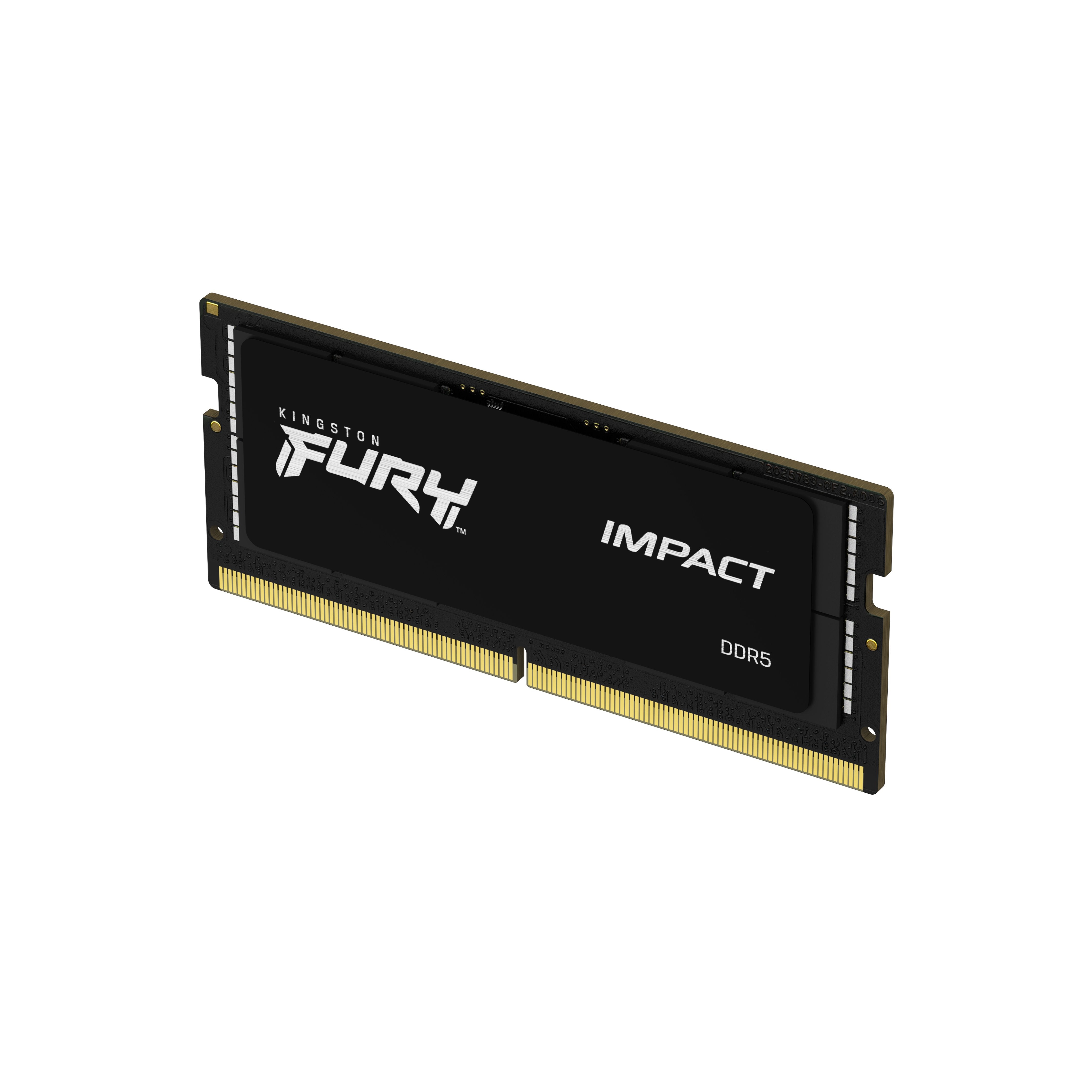 EAN 0740617335743 - Kingston Technology FURY Impact módulo de memoria 2 x 16 GB 6400 MT/s 262-pin SO-DIMM imagen 2