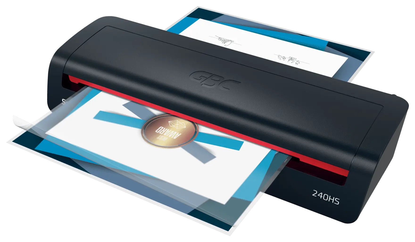 Plastificadora Gbc 240hs Home Office A3  Calentamiento En 2 Minutos - Desde Documentos De Identidad Hasta Documentos