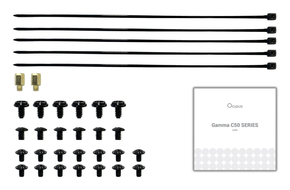 Ocypus Gamma C50 Argb (Negro, Tempered Glass) Gamma-C50-Bkg400xx-Gl