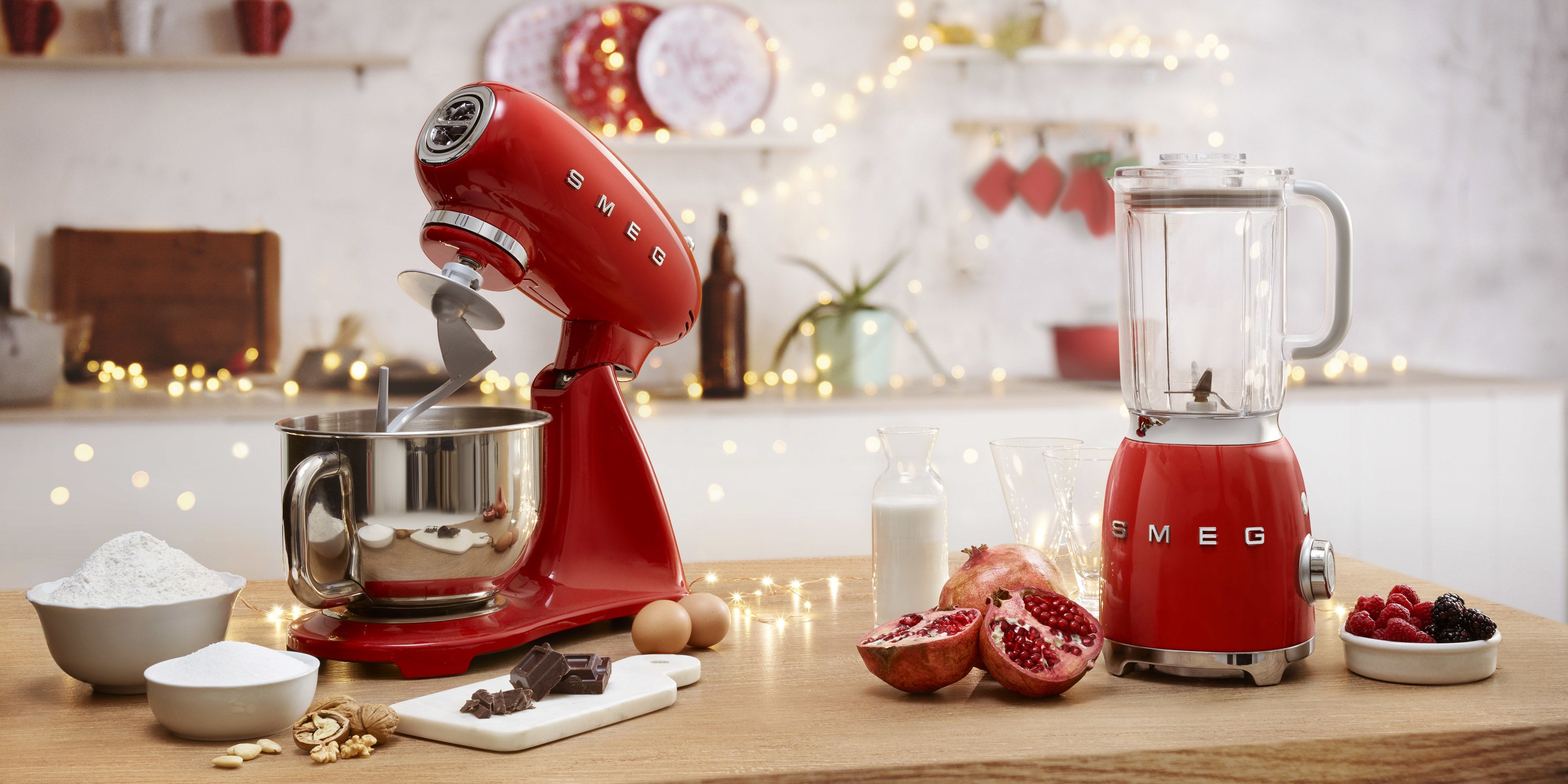 EAN 8017709269203 - Smeg SMF03RDEU batidora Batidora de varillas 800 W Rojo imagen 19