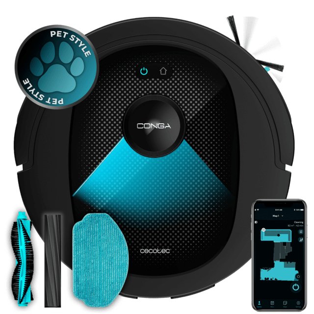 EAN 8435771901089 - Cecotec A01_EU01_100081 aspiradora robotizada Negro imagen 2