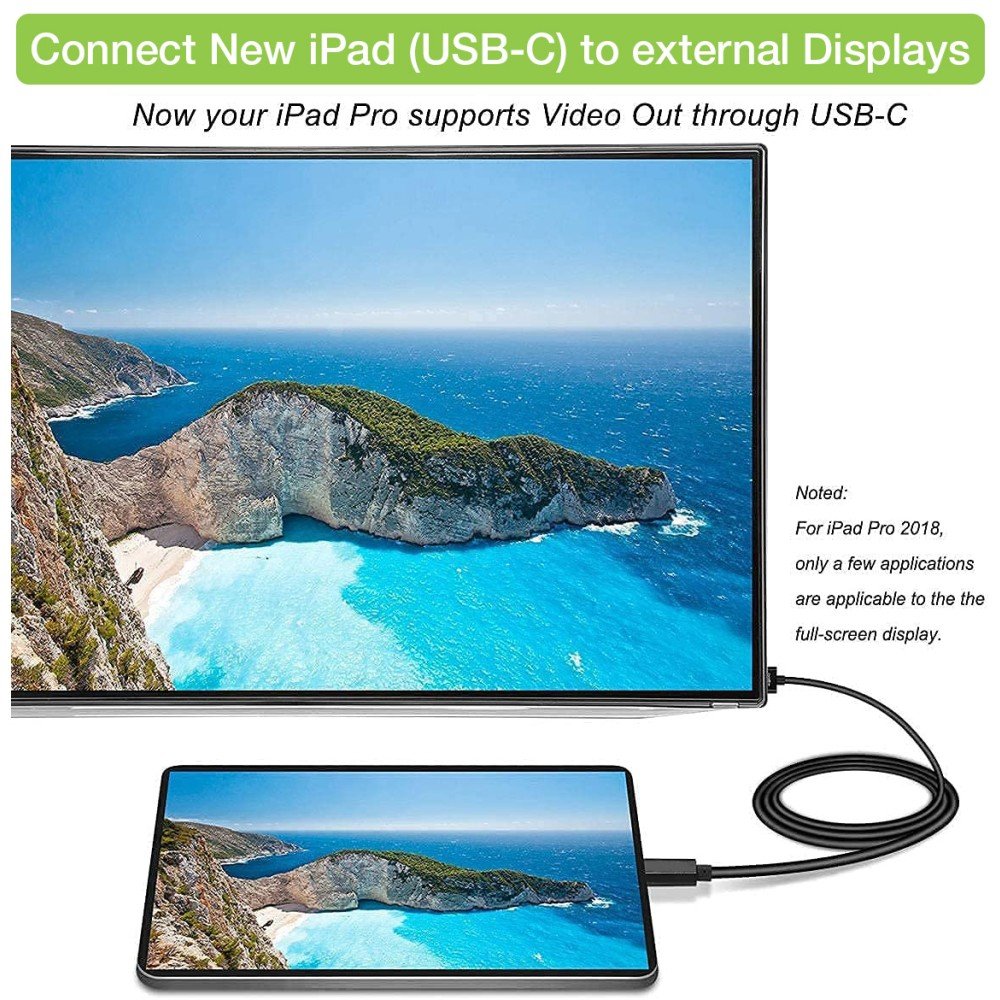 Techly Usb Tipo C M Auf Hdmi 2.0 4k, 2m, Negro
