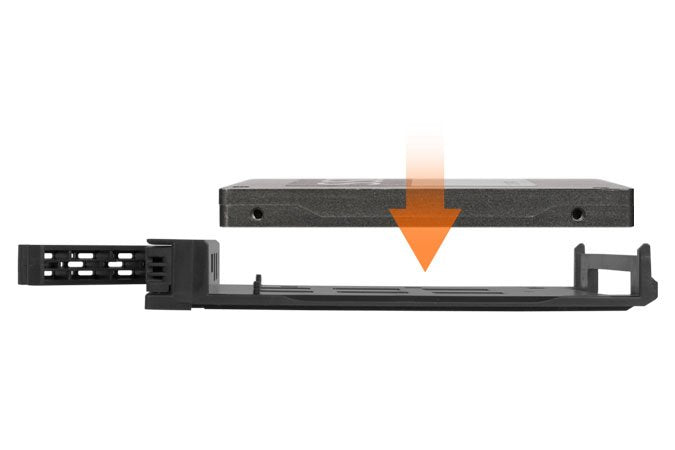 EAN 4711132869705 - Icy Dock ExpressTray Panel embellecedor frontal Negro imagen 3