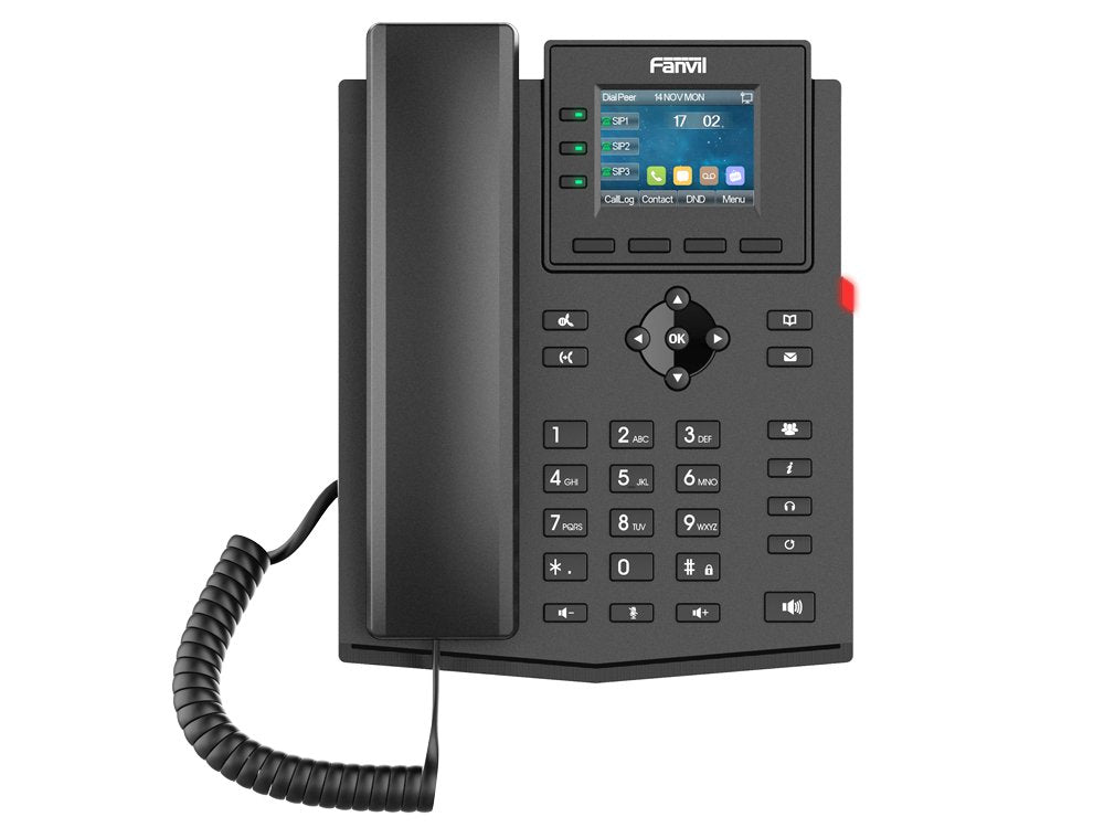 EAN 6937295603989 - Fanvil X303W teléfono IP Negro 4 líneas LCD Wifi imagen 1