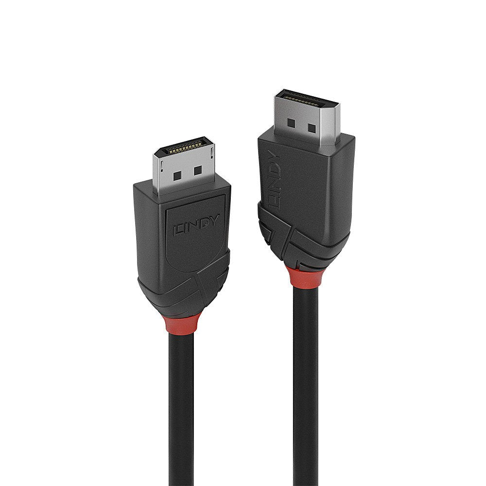Lindy 36490 Cable Displayport 0,5 M Negro
