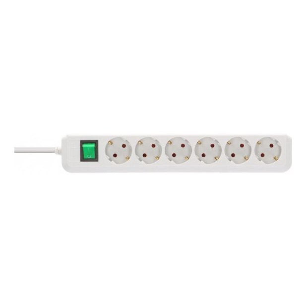 Brennenstuhl Regleta 6 Salidas Blanco 3m