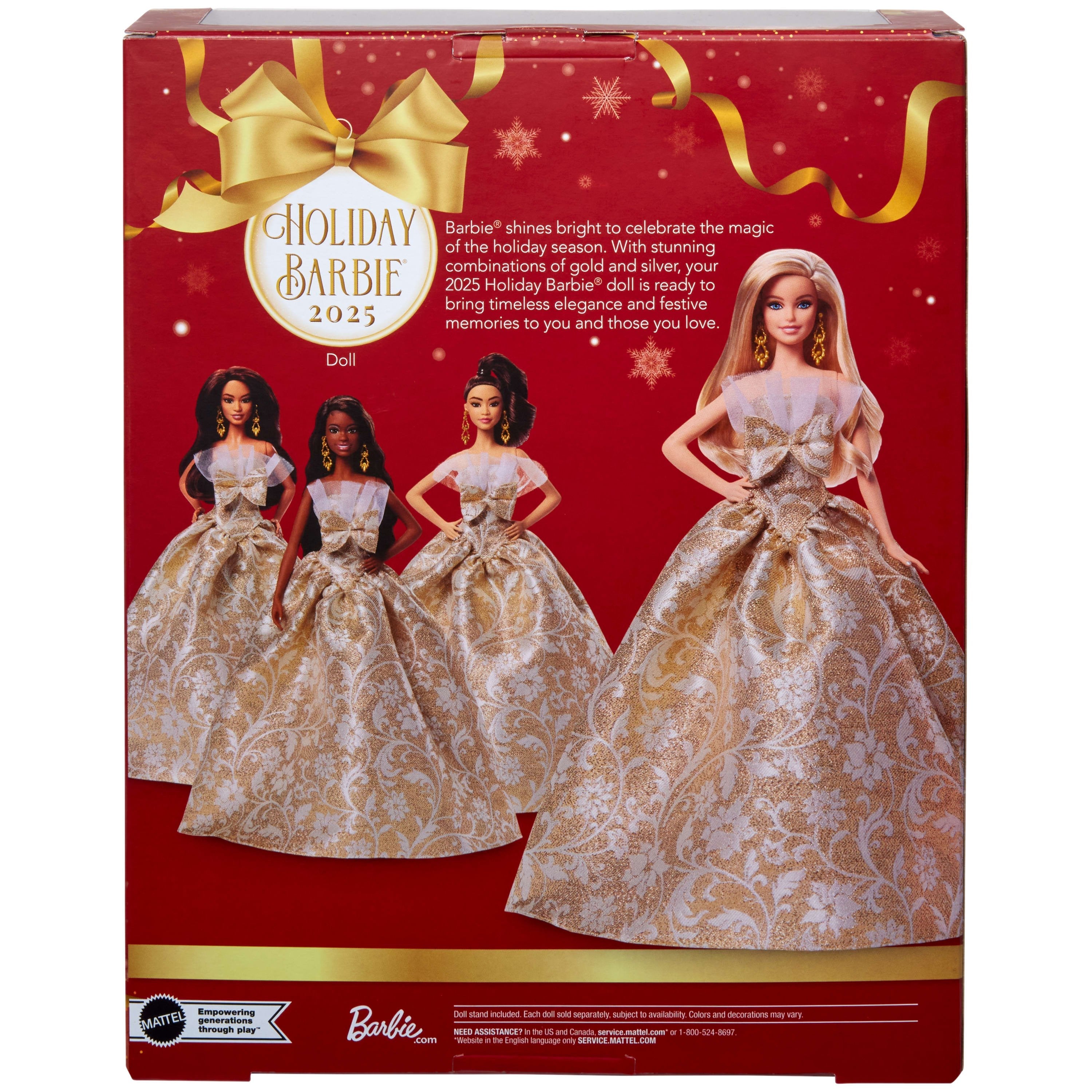 Mattel Barbie Signature Holiday Barbie Blonde Jbh95