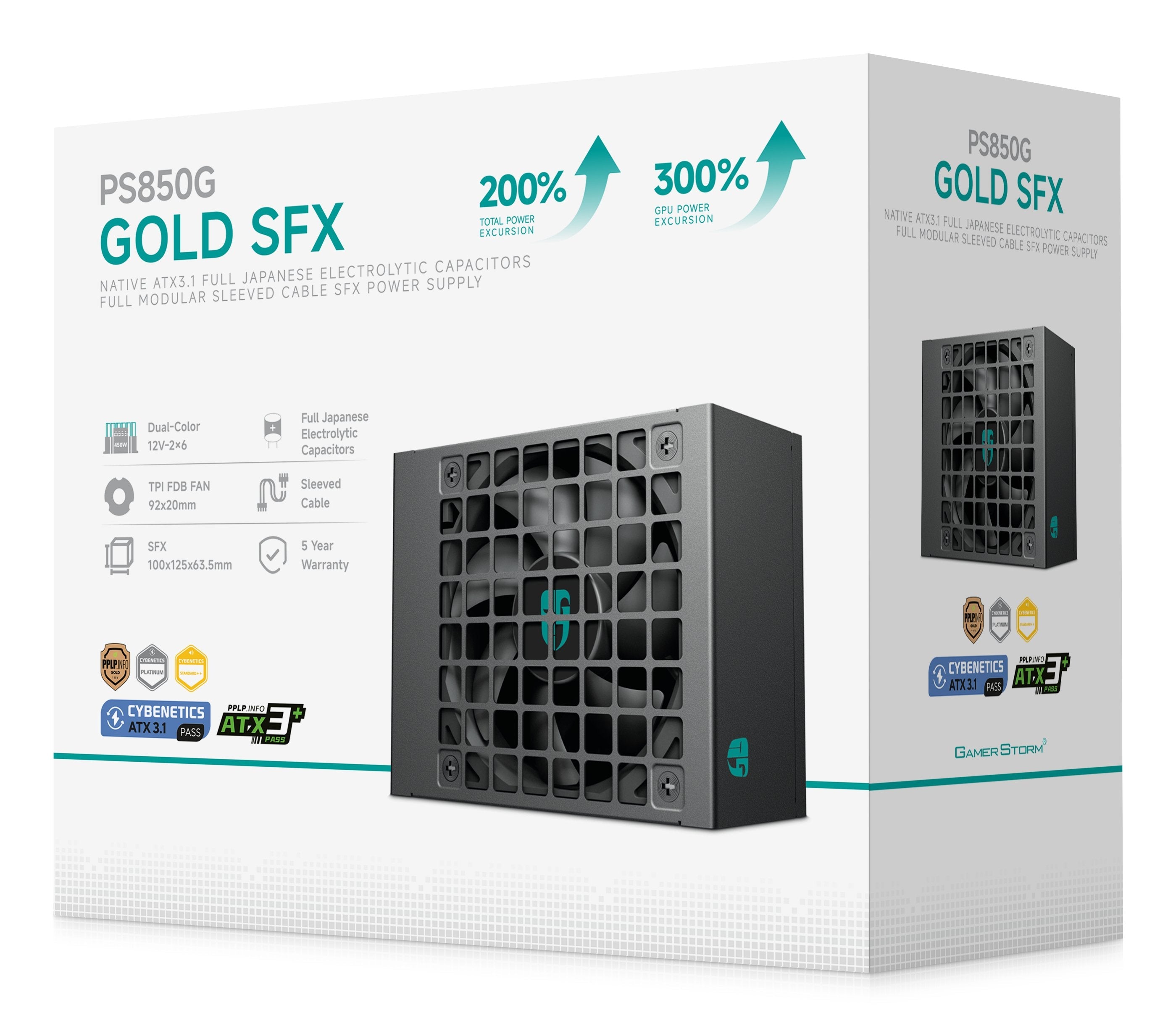 Deepcool Ps850g 850w Sfx Atx3.1 Gold Modular