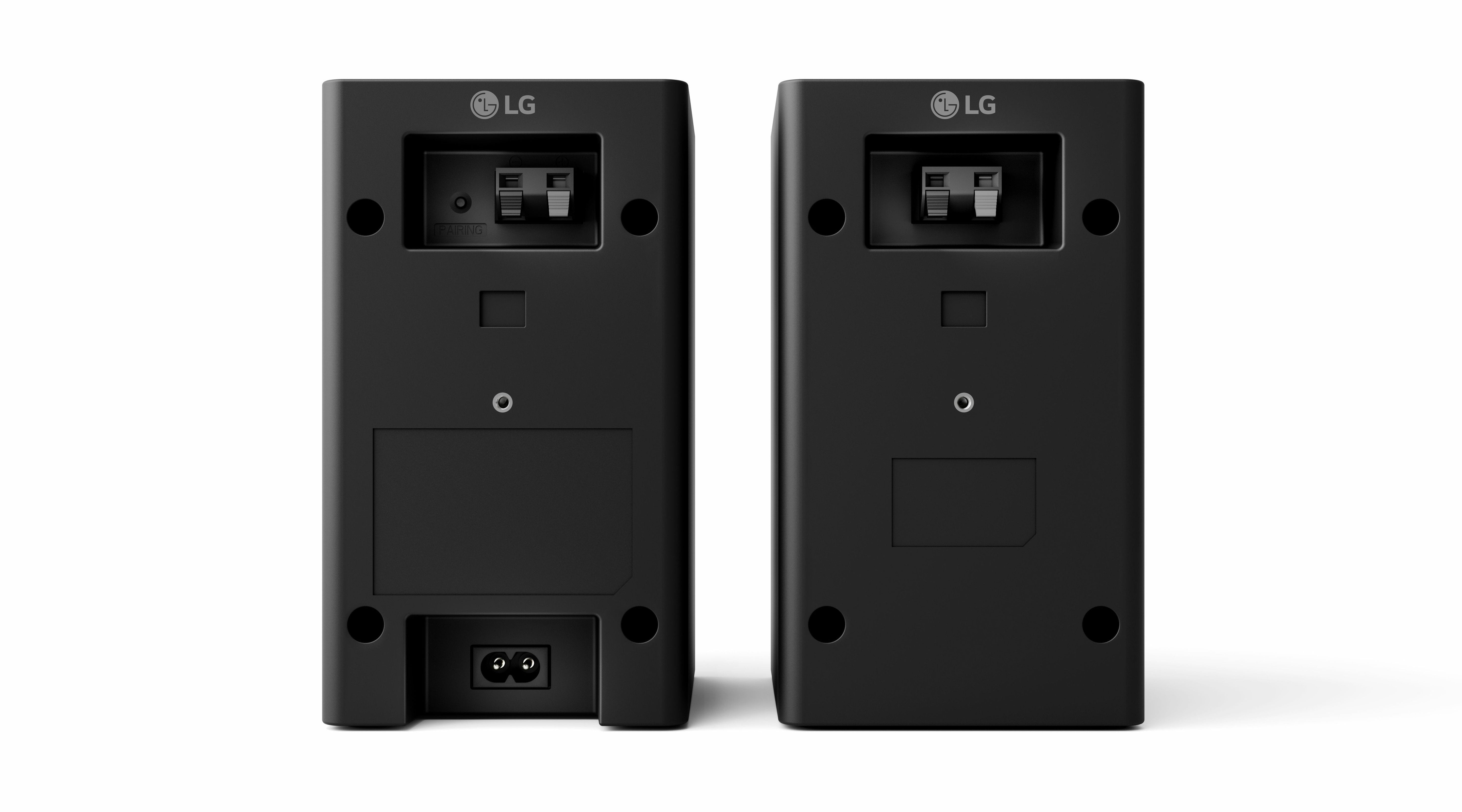Barra De Sonido Lg S40tr Black  Con Subwoofer Y Altavoces Traseros Inalámbricos 400w 4.1ch