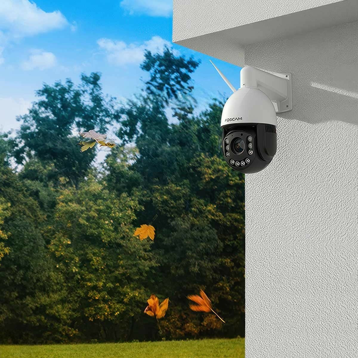 Foscam Sd4h Almohadilla Cámara De Seguridad Ip Exterior 2304 X 1536 Pixeles Pared