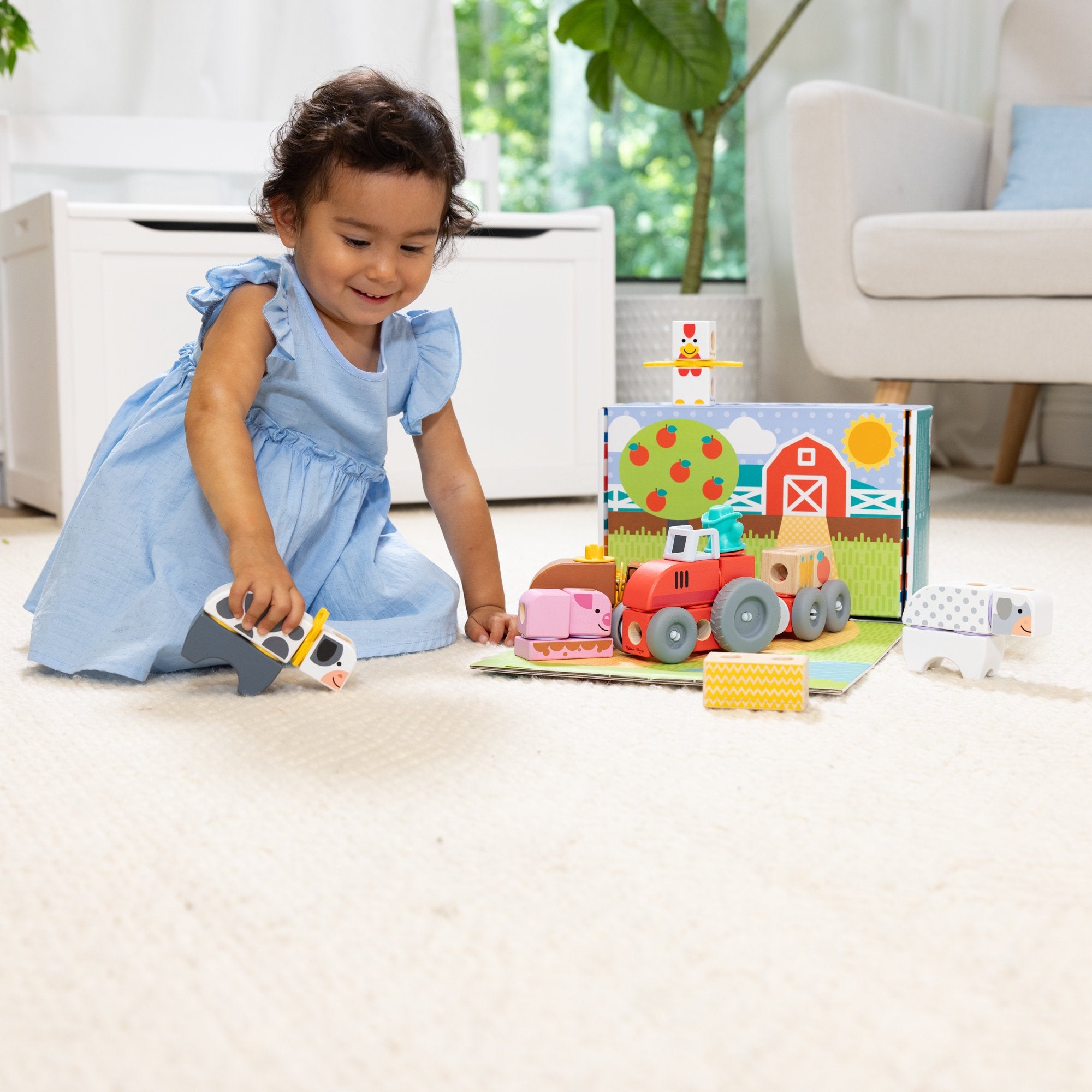 EAN 0681147005457 - Melissa & Doug MDT BBN Blockables Farm GML imagen 5