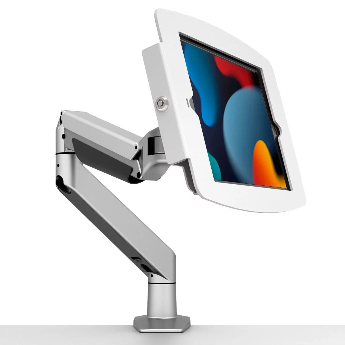 EAN 0819472026605 - Compulocks Space Reach soporte de seguridad para tabletas 27,7 cm (10.9") Plata, Blanco imagen 2