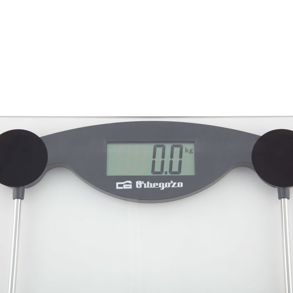EAN 8436044530043 - Orbegozo PB 2211 Plaza Negro, Transparente Báscula personal electrónica imagen 4