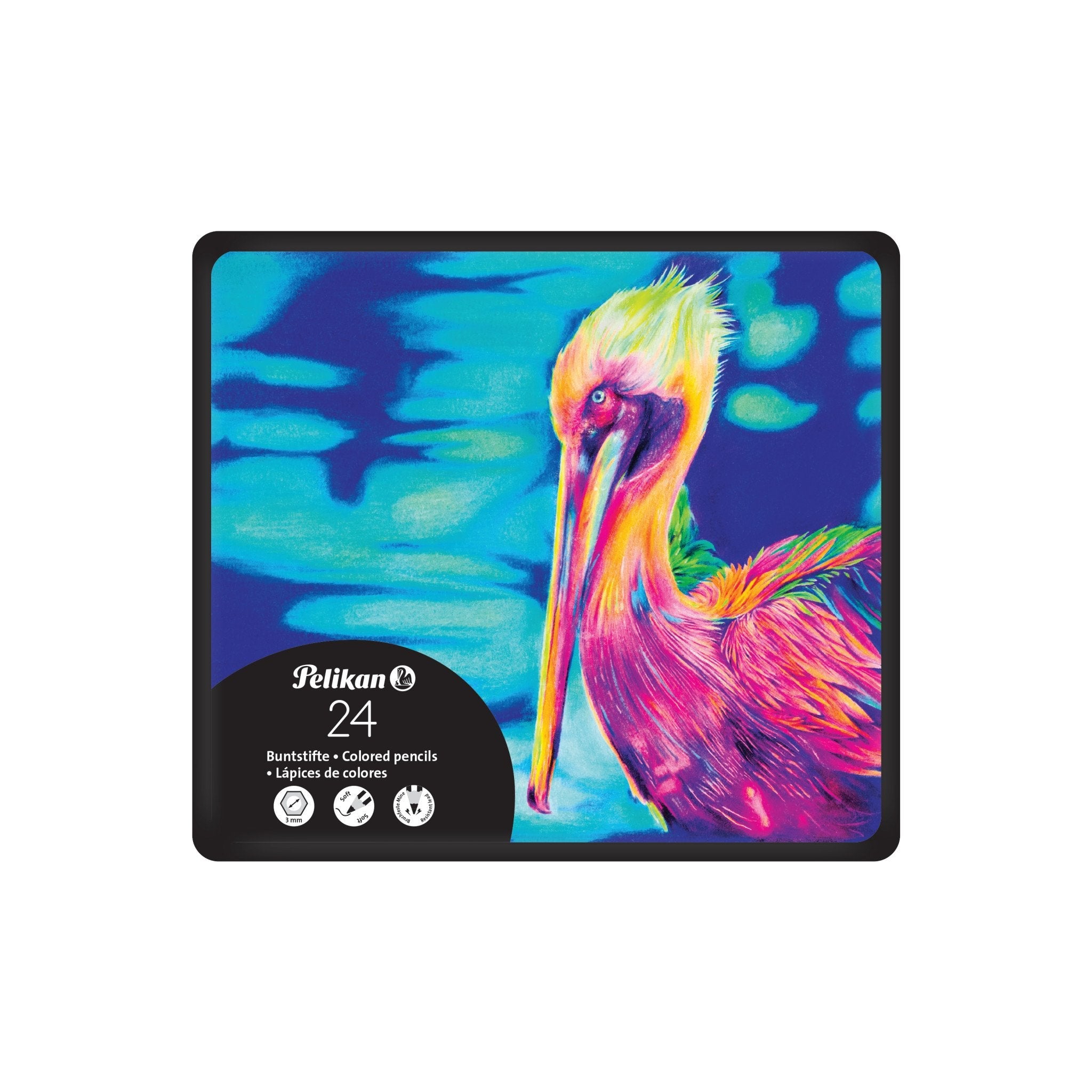 EAN 4012700701404 - Pelikan 701402 lápiz de color Multicolor 24 pieza(s) imagen 1