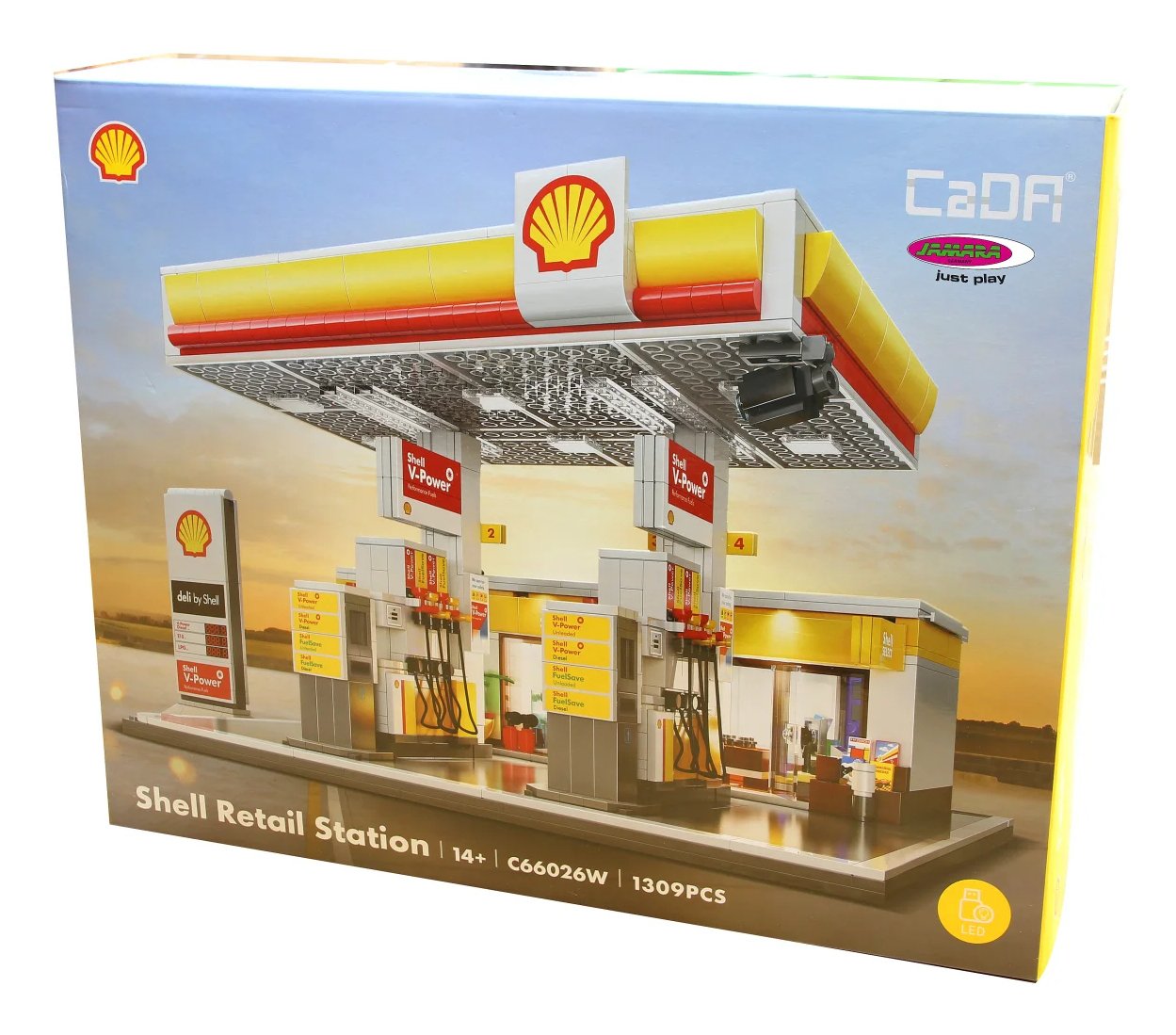 Jamara Cada Shell Tankmelle Bricks 14+