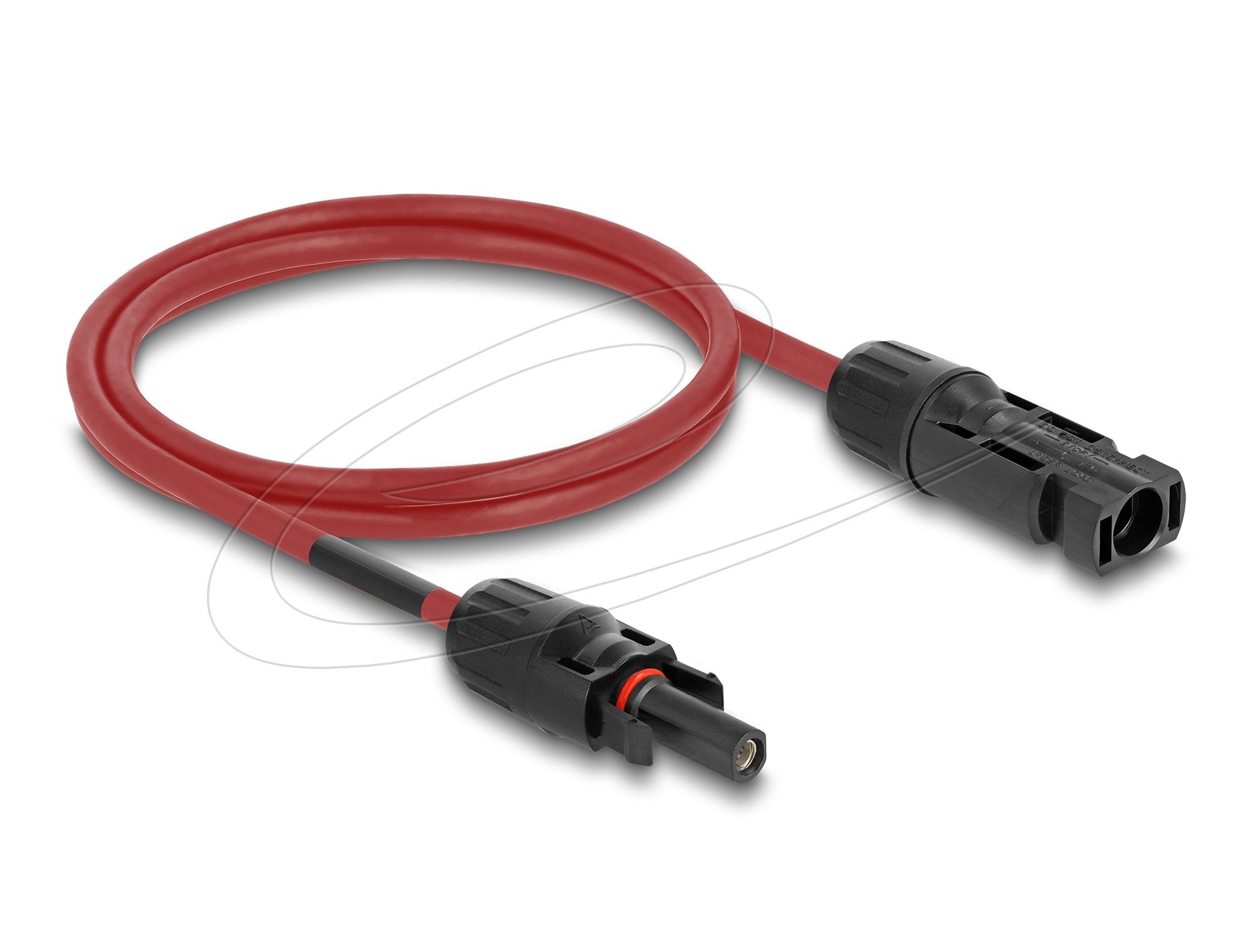 Delock Dl4 Solar Cable 4 Mm² Macho A Hembra 1 M Rojo