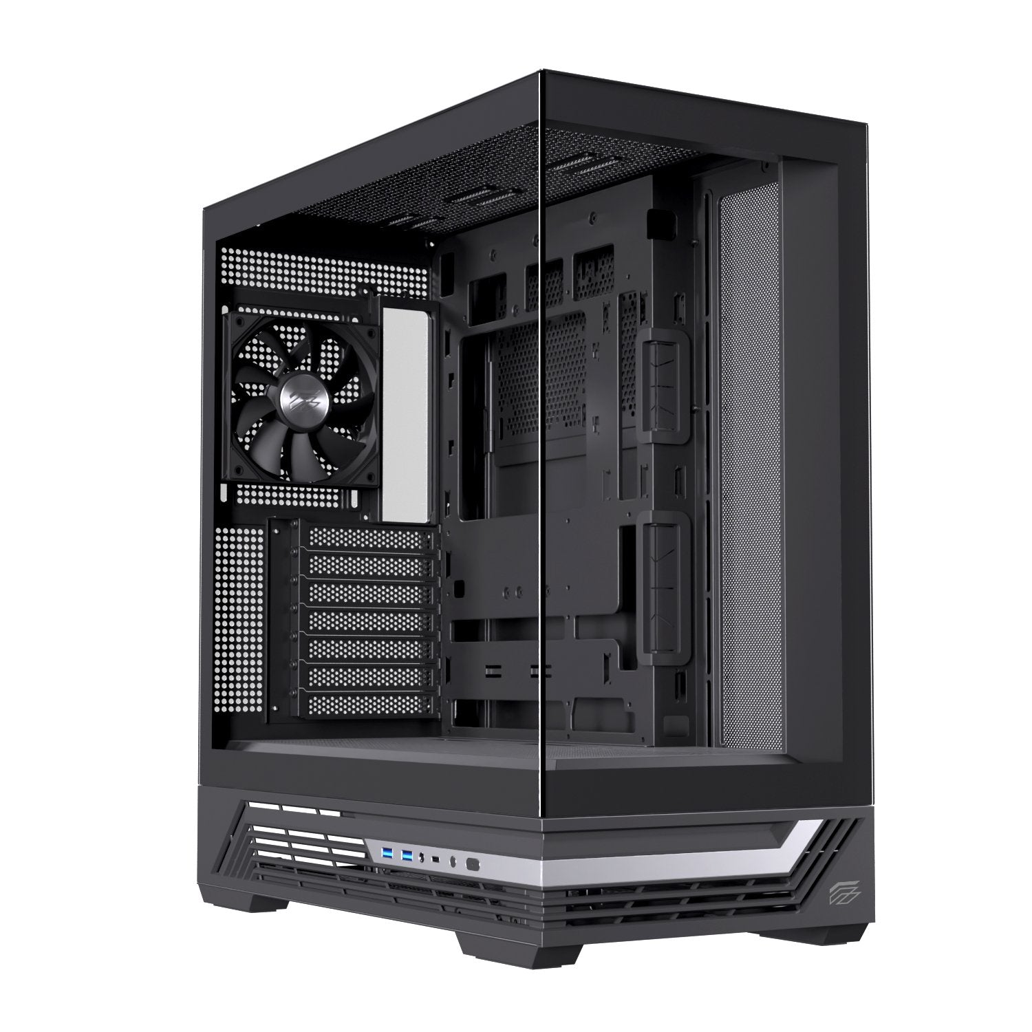 EAN 6977277366693 - Einarex EXCS-PR-800C-B carcasa de ordenador Midi Tower Negro imagen 1