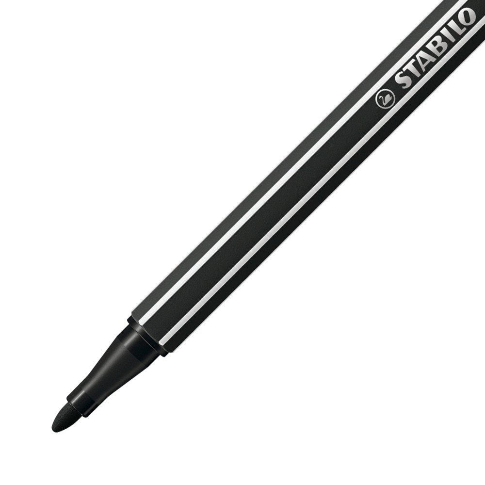 Stabilo Pen 68 Rotulador Negro -10u-
