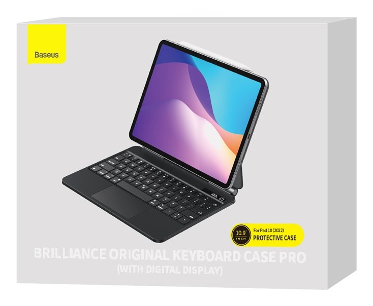 Etui Z Klawiatura Do Ipad 10 Baseus Brilliance 10.9" (Szare)
