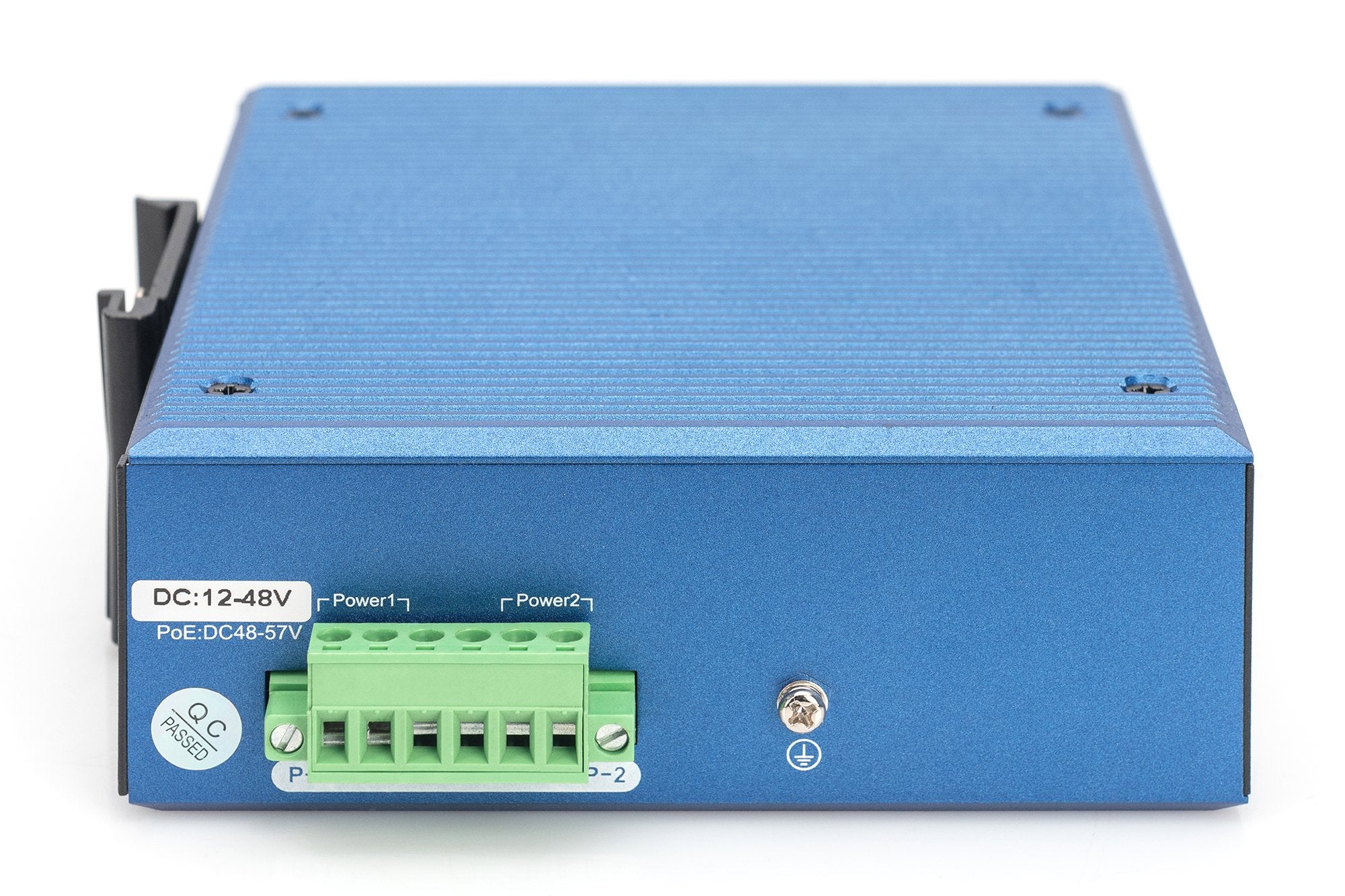 EAN 4016032490180 - Digitus DN-651156 switch Gestionado Gigabit Ethernet (10/100/1000) Negro, Azul imagen 2